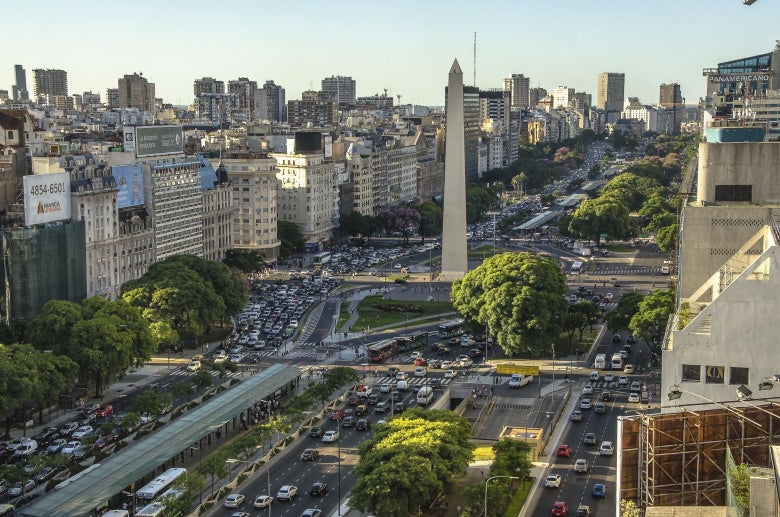 a view of Buenos Aires