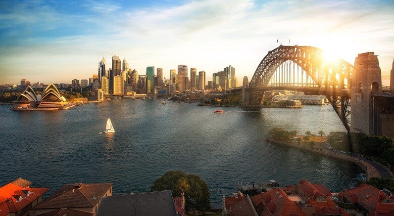 A view of Sydney