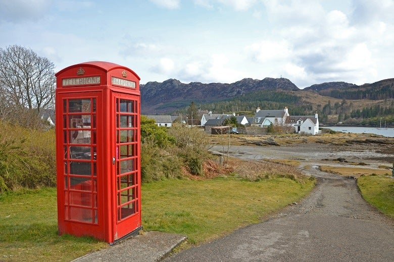 Red telephone box