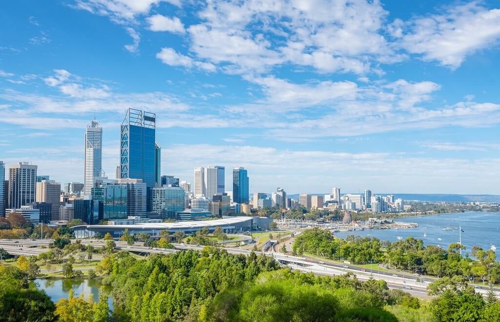 Perth skyline