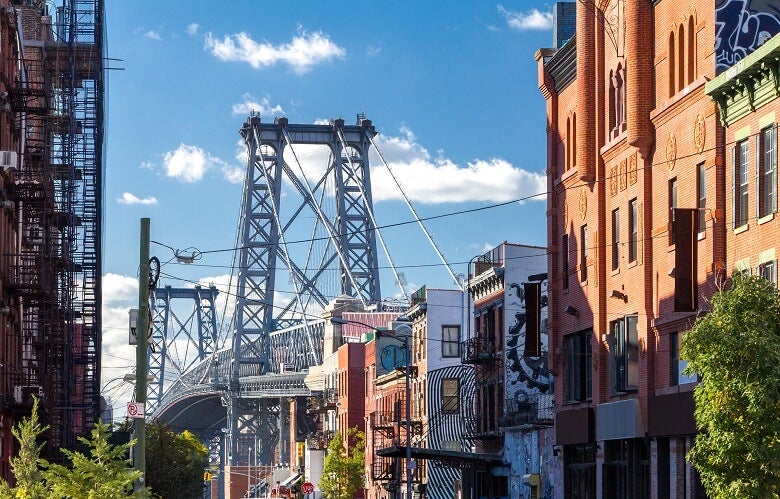 Williamsburg Bridge in New York