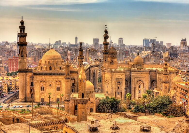 Sunny Cairo in Egypt