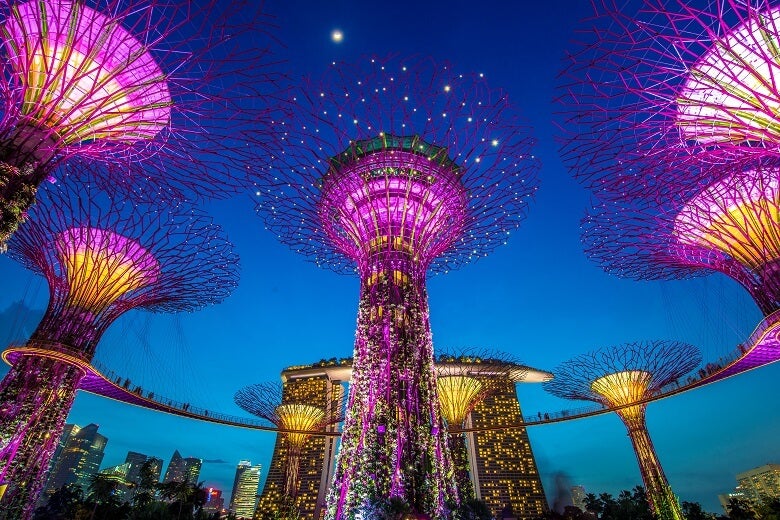 Singapore supertrees