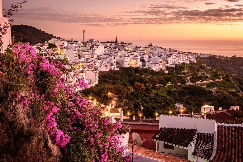 White washed homes in Frigiliana