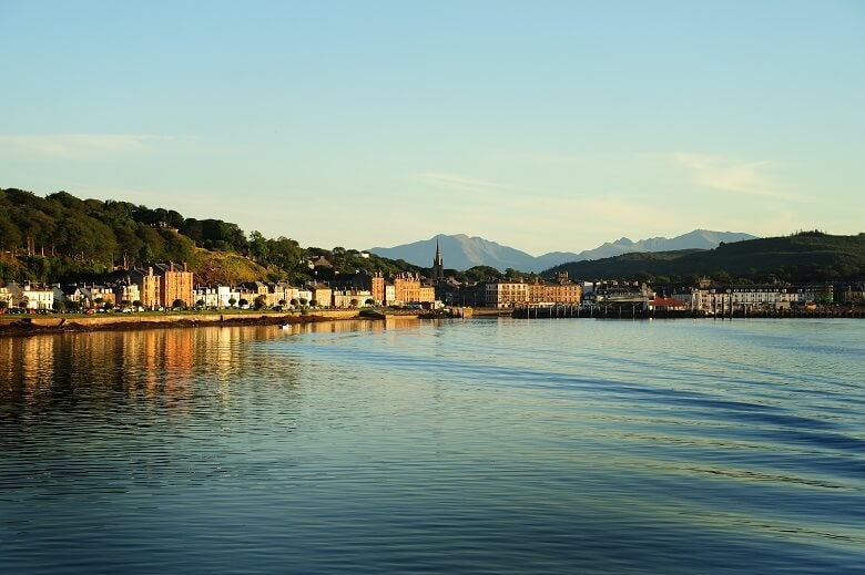 Town of Rothesay on the Isle of Bute